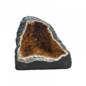 Géode d'Améthyste chauffée (citrine) - Brésil - Pièce unique - 202212_36