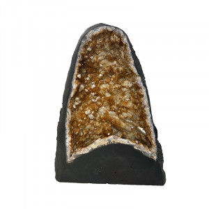 Géode d'Améthyste chauffée (citrine) - Brésil - Pièce unique - 202212_37