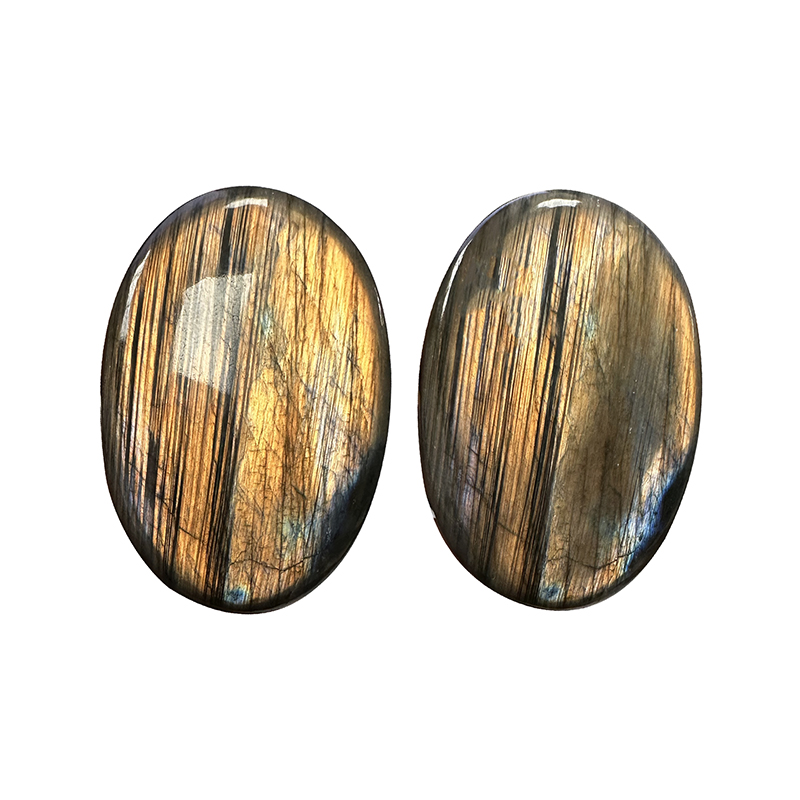 Cabochon ovale - Labradorite - Pièce unique - 202302_28