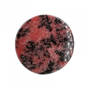 Cabochon rond - Rhodonite - Pièce unique - 202302_82