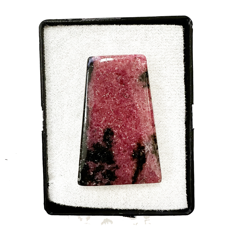 Cabochon trapèze - Rhodonite - Pièce unique - 202302_84