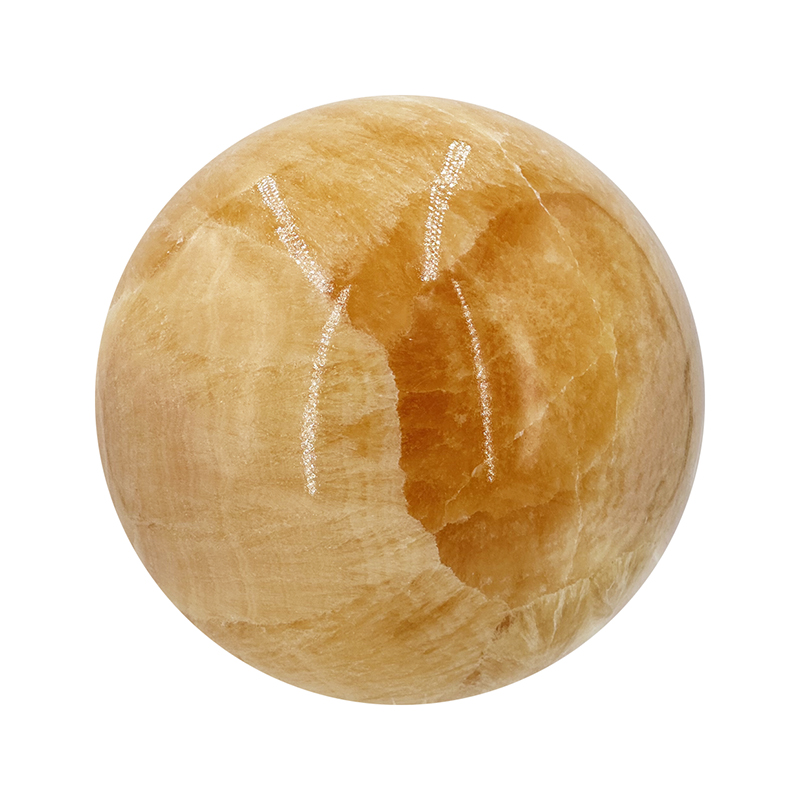 Sphère en Calcite Orange - Pièce unique - 202304_93