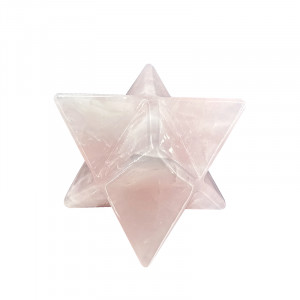 Mercaba en Quartz rose - Pièce unique - 202309_27