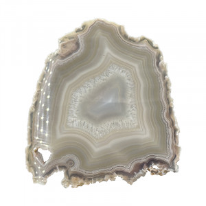 Agate plaque polie - Pièce unique - 202306_50