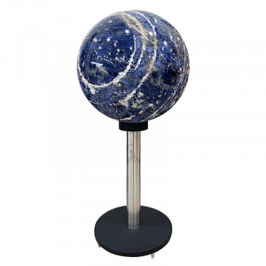 Sphère en Sodalite sur socle - Pièce unique - 202403_88