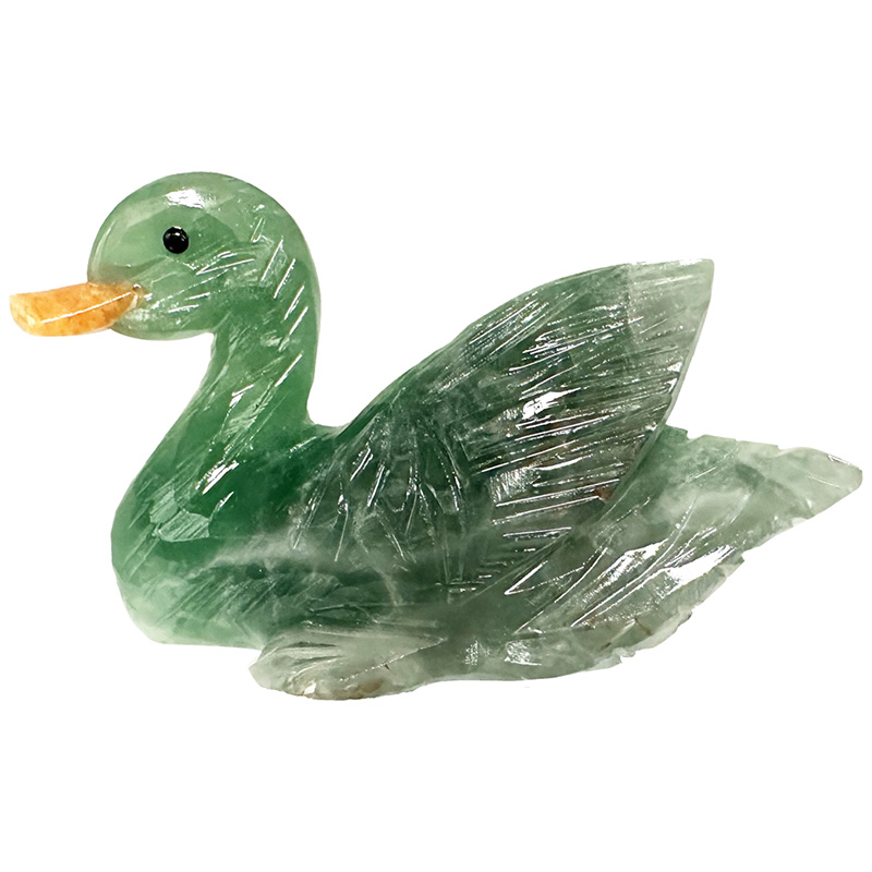 Canard en Fluorite - Pièce unique - 202405_04