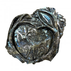 Bloc Labradorite Cerf Sculpté - Pièce unique - 202508_163