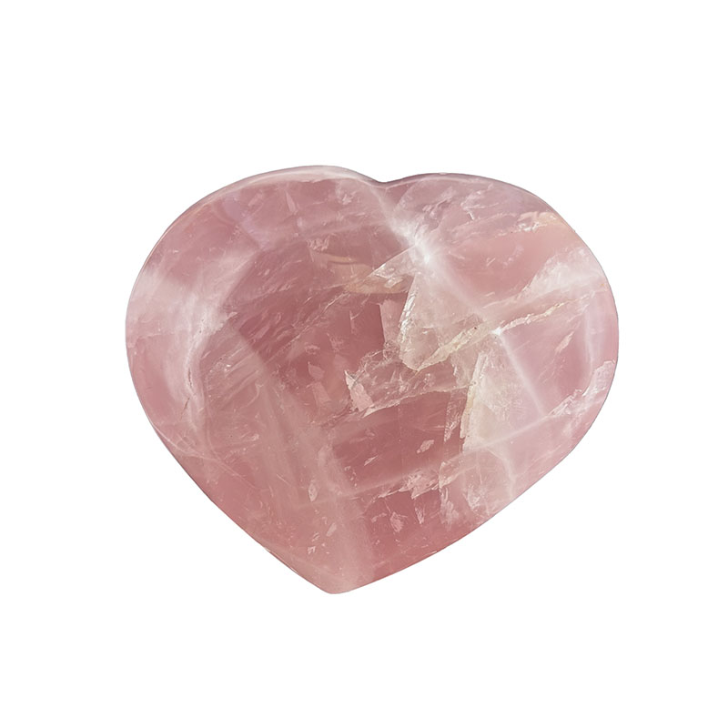 Cœur Quartz rose - Pièce unique - 202510_209
