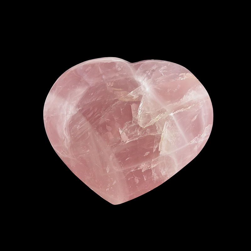 Cœur Quartz rose - Pièce unique - 202510_209