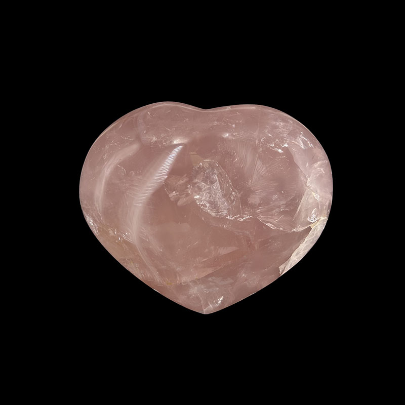Cœur Quartz rose - Pièce unique - 202510_210