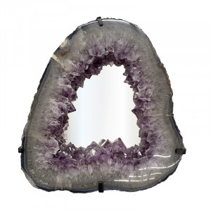 Miroir en Améthyste - Pièce unique - 202601_169