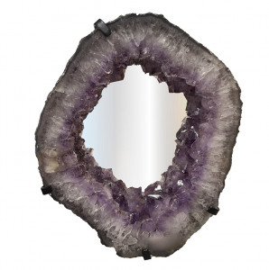 Miroir en Améthyste - Pièce unique - 202601_22