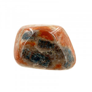 Galet Calcite Orange Apatite - Pièce unique - 202603_174