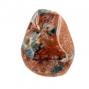 Galet Calcite Orange Apatite - Pièce unique - 202603_183