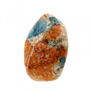 Galet Calcite Orange Apatite - Pièce unique - 202603_186