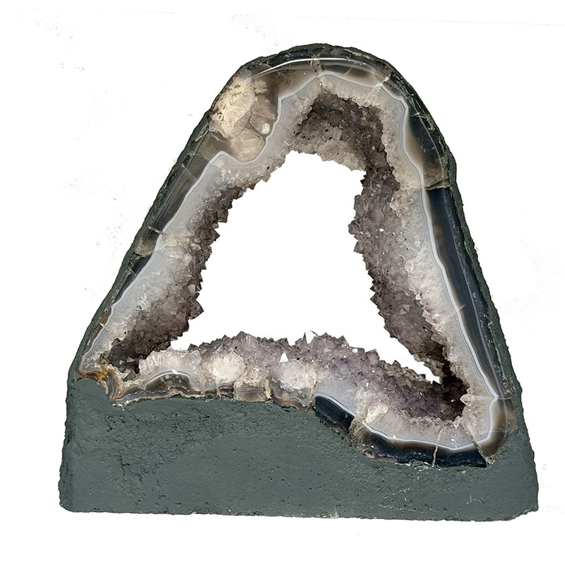 Géode Améthyste fenêtre - Pièce unique - 202603_26