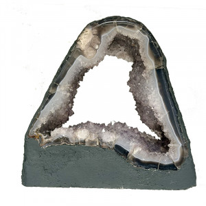 Géode Améthyste fenêtre - Pièce unique - 202603_26