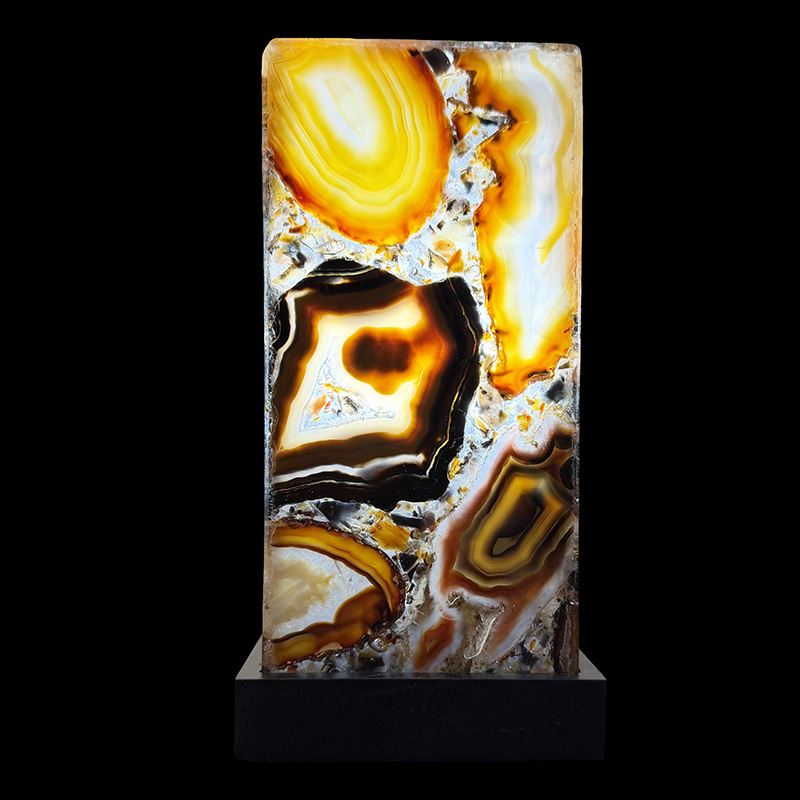 Lampe Agate - Pièce unique - 202604_227
