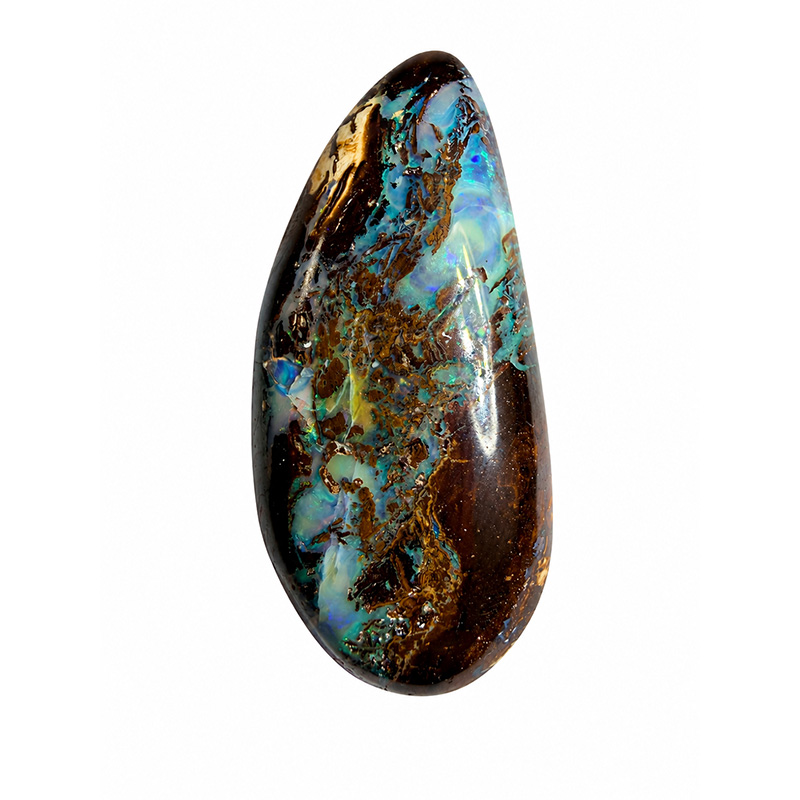 Cabochon - Opale boulder - Pièce unique - 202607_16