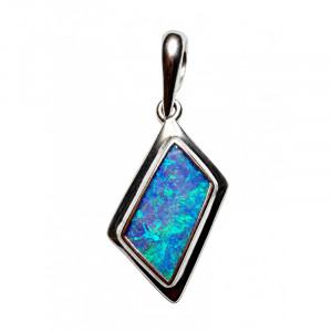 Pendentif Opale montage Argent 925 - Pièce unique - 202607_21