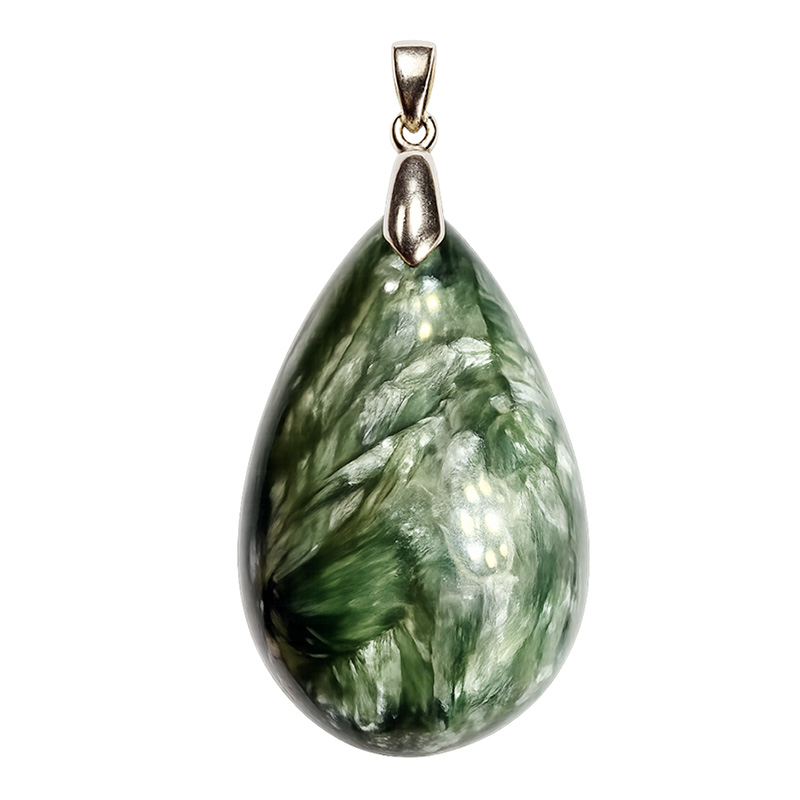 Pendentif Séraphinite - pièce unique - 202607_59