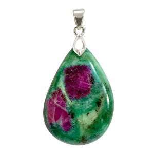 Pendentif Rubis Fuschite - Pièce unique - 202608_122