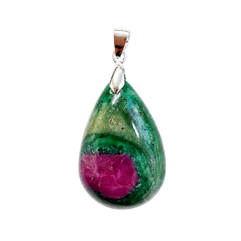 Pendentif Rubis Fuschite - Pièce unique - 202608_124
