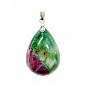 Pendentif Rubis Fuschite - Pièce unique - 202608_127