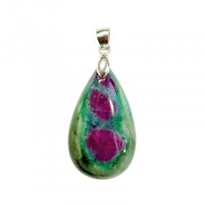 Pendentif Rubis Fuschite - Pièce unique - 202608_128