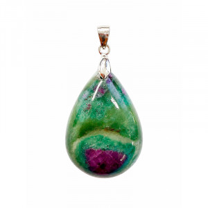 Pendentif Rubis Fuschite - Pièce unique - 202608_129