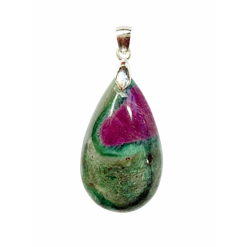 Pendentif Rubis Fuschite - Pièce unique - 202608_130