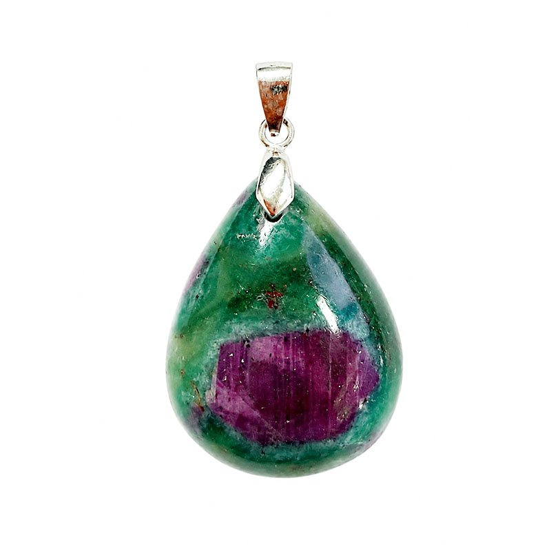 Pendentif Rubis Fuschite - Pièce unique - 202608_131