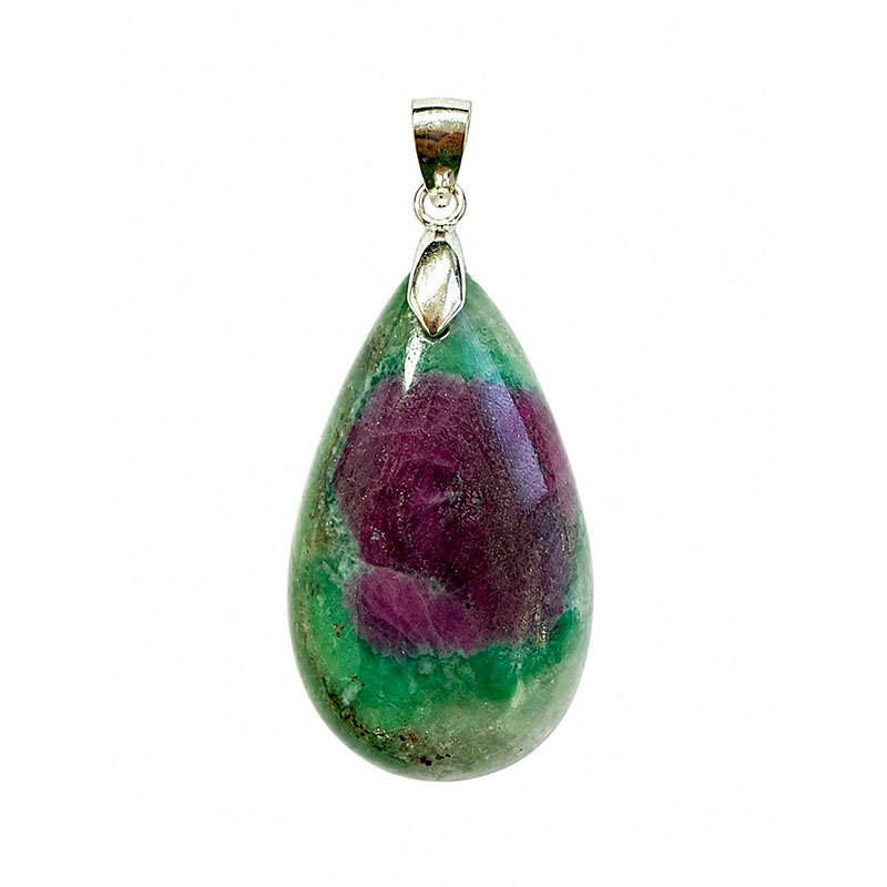 Pendentif Rubis Fuschite - Pièce unique - 202608_133