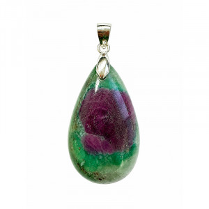 Pendentif Rubis Fuschite - Pièce unique - 202608_133
