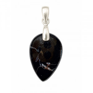 Pendentif Pietersite Bélière Argent 925 - Piece unique - 202608_141