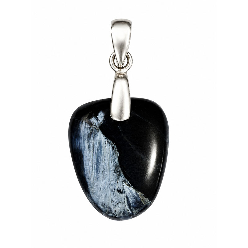 Pendentif Pietersite Bélière Argent 925 - Piece unique - 202608_145