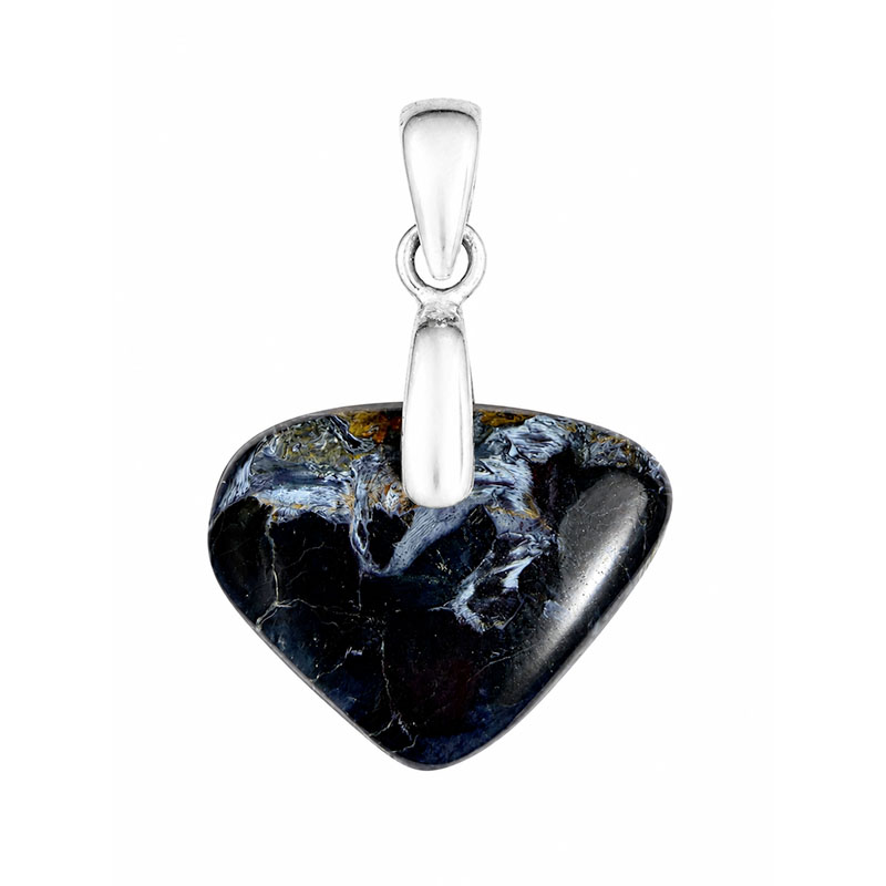 Pendentif Pietersite Bélière Argent 925 - Piece unique - 202608_148