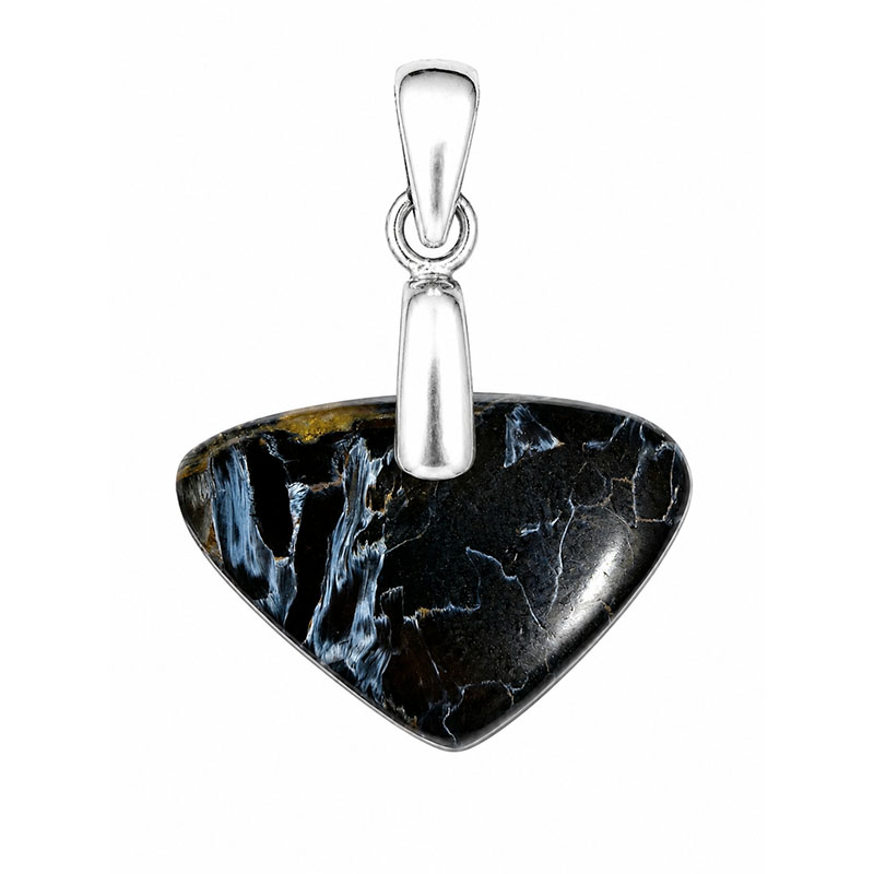 Pendentif Pietersite Bélière Argent 925 - Piece unique - 202608_149