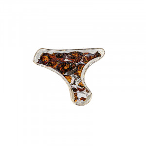 Météorite Pallasite Plaque - Pièce unique - 202608_157