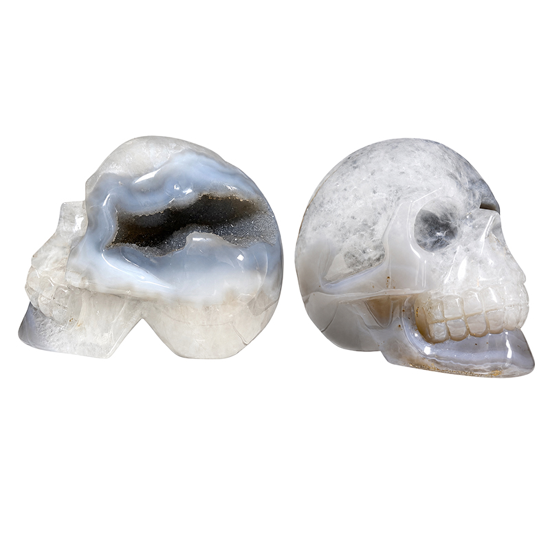 Crâne Agate - Pièce unique - 202608_178