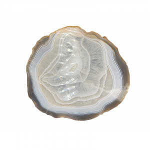 Tranche épaisse d’Agate naturelle – Madagascar - Pièce unique - 202608_179