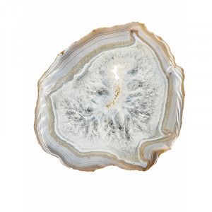 Tranche épaisse d’Agate naturelle – Madagascar - Pièce unique - 202608_180