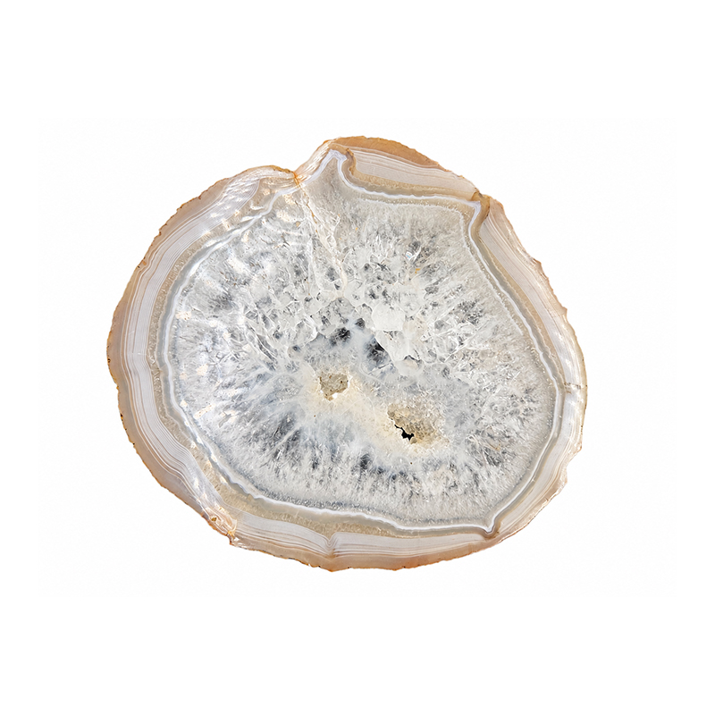 Tranche épaisse d’Agate naturelle - Madagascar - Pièce unique - 202608_181