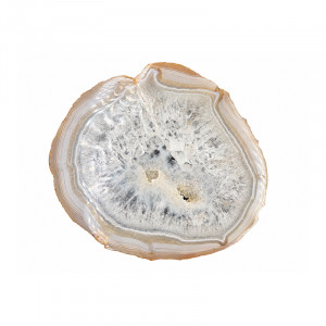 Tranche épaisse d’Agate naturelle - Madagascar - Pièce unique - 202608_181
