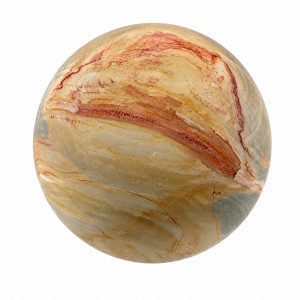 Sphère Jaspe imprimé - Pièce unique - 202608_185