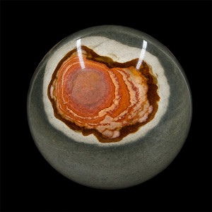 Sphère Jaspe imprimé - Pièce unique - 202608_60