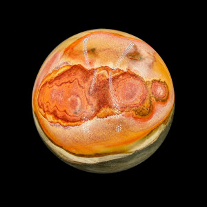 Sphère Jaspe imprimé - Pièce unique - 202608_62