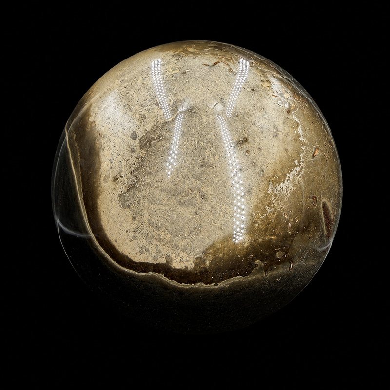 Sphère Jaspe imprimé - Pièce unique - 202608_65