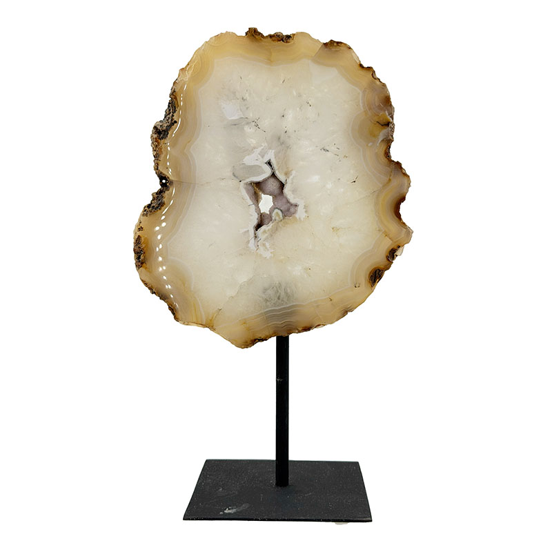 Agate sur socle - Pièce unique - 202608_81