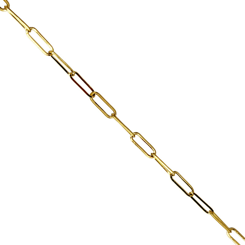 Chaine Maille Rectangle Acier